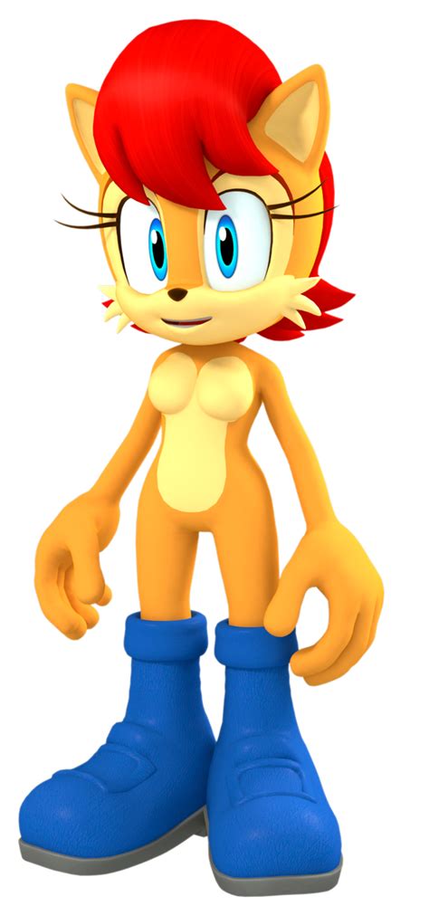 naked sally acorn